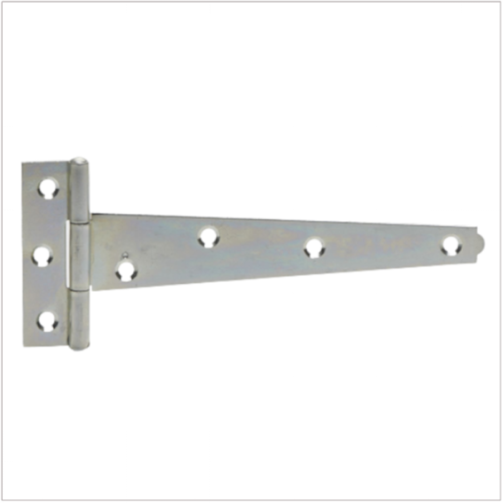 Phx 8" Light Zinc Plated T-hinge