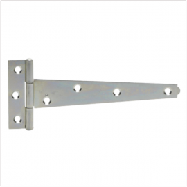 Phx 8" Light Zinc Plated T-hinge