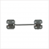 Phx 4" Cabin Hook Black