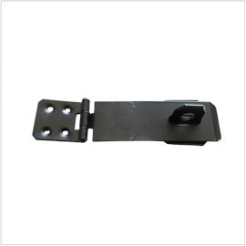 Phx 4 1/2" Safety Hasp & Staple Black