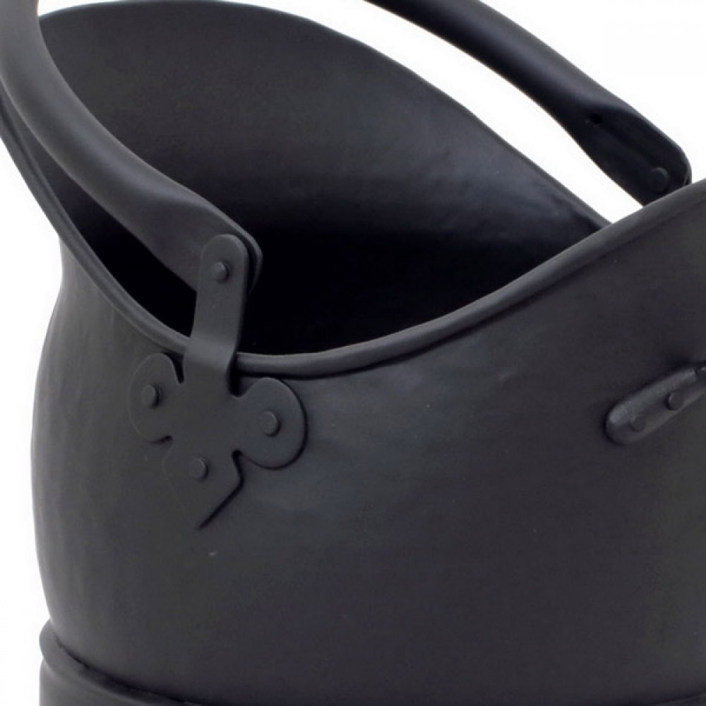 Castle Living Helmet Coal Bucket Black |CL404821