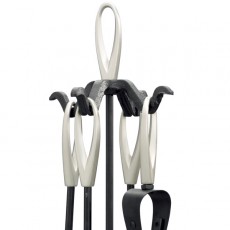 Castle Living Loop 5 Piece Companion Set 24" | Black & Nickel | CL405101