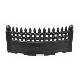 Castle Living Fire Front Black 16"/40cm | Cl405620