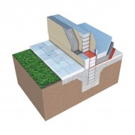 Eps70 Insulation 25mm | 1200 X 600 | 1 Sheet | Grey