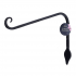 Curved Hanger With Leaf Detail 30cm | HP041
