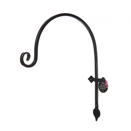 Arched Heavy Duty Bracket With Leaf Detail | 38cm