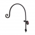 Arched Heavy Duty Bracket With Leaf Detail | 38cm