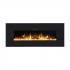 Ezee Glow Zara 50" Black Wall Hung Electric Fire