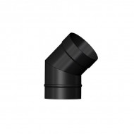 System 7 125mm Matt Black Pipe Bend | Options