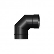 System 7 125mm Matt Black Pipe Bend | Options