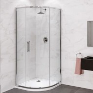 Flair Eto One Door Offset Sliding Quadrant | Various Sizes