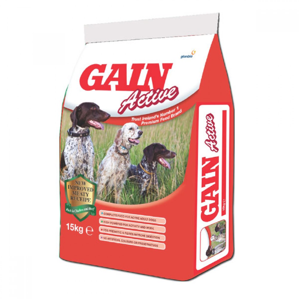 Gain Active Dog Food 15kg | 9066024