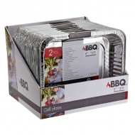 Aluminium Grill 2 Piece Tray Set