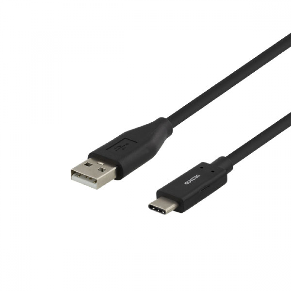 Deltaco USB-C To USB-A Cable | USBC1004M