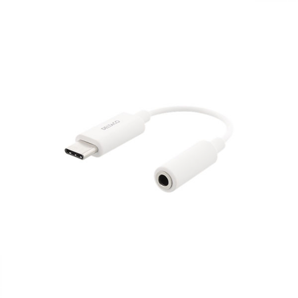 Deltaco USB-C To 3.5mm Adapter | USBC1144
