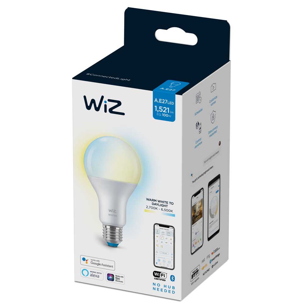 WIZ E27 Smart Bulb LED GLS|Bluetooth|White|806L|B22