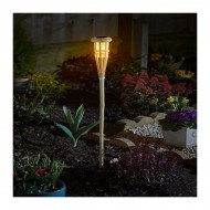 Flaming Bamboo Tiki Torch