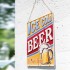 Ice Cold Beer Sign | 30 x 30cm
