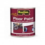 Rustins Quick Dry Red Floor Paint | 1ltr | R690224