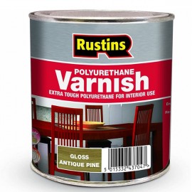 Rustins Polyurethane Varnish Pine Gloss 500ml |r434006