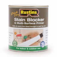 Rustins Quick Dry Stain Blocker & Multi Surface Primer | Various Sizes