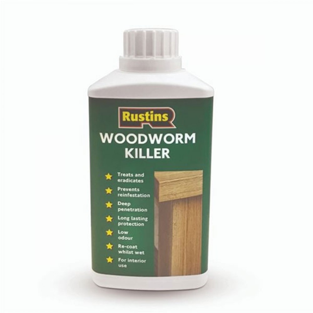 Rustins Woodworm Killer | Size Options