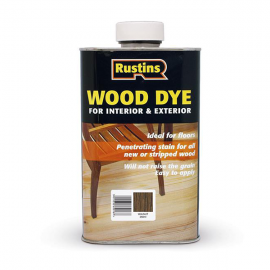Rustins Wood Dye Solvent Based Walnut 250ml r650063