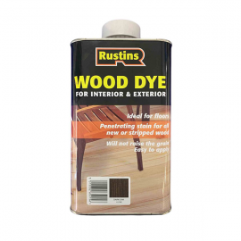 Rustins Wood Dye Dark Oak (solvent Based) 1ltr |r650072