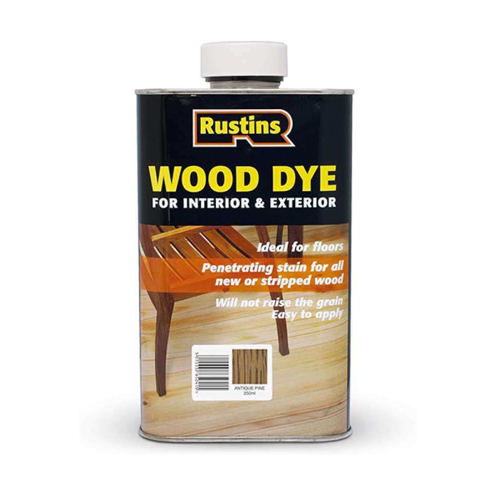 Rustins Wood Dye (solvent Based) Antique Pine 250ml |r650091