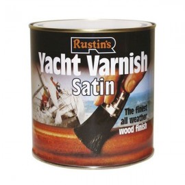 Rustins Yacht Varnish Clear Satin 250ml |r690307