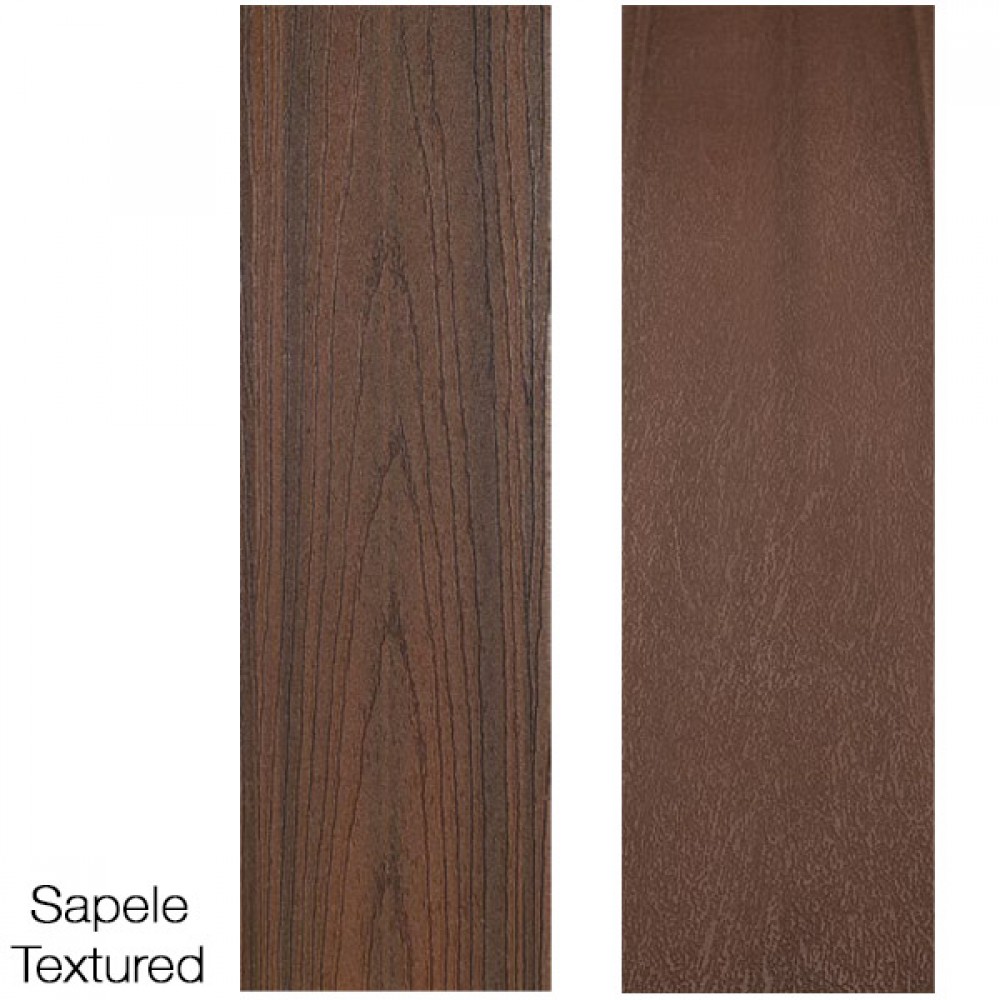Ultrashield Composite Decking Board | Sapele | 138mm X 23mm X 3.6m