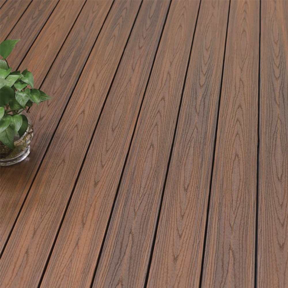 Ultrashield Composite Decking Board | Sapele | 138mm X 23mm X 3.6m