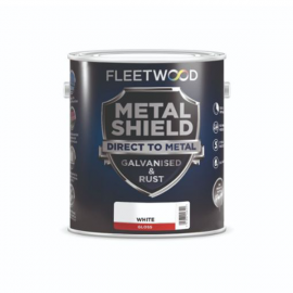 Fleetwood Metal Shield Gloss White 1 Litre | Msgo01bw