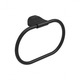Sonas Arcana Matt Black Towel Ring | Ua0028 