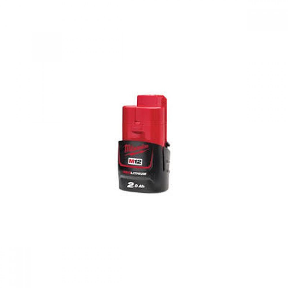 Milwaukee 2.0ah Red Lithium-ion Battery | 12v | M12b2 
