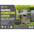 Round Garden Furniture Cover 250x250x105cm | Amalfi/Kensington/Burnham/Beaumont/Orla 6 Seat Round