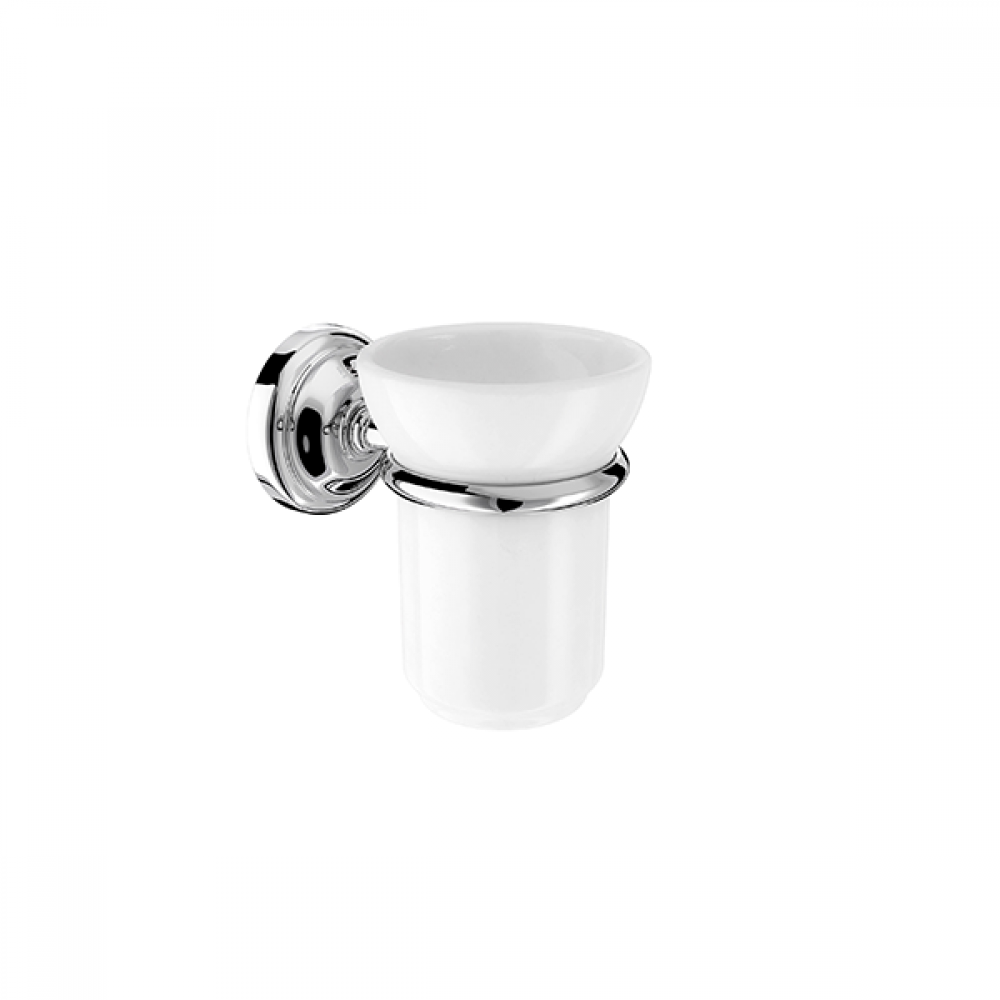 Carmen Wall Mounted Toothbrush Tumbler Holder