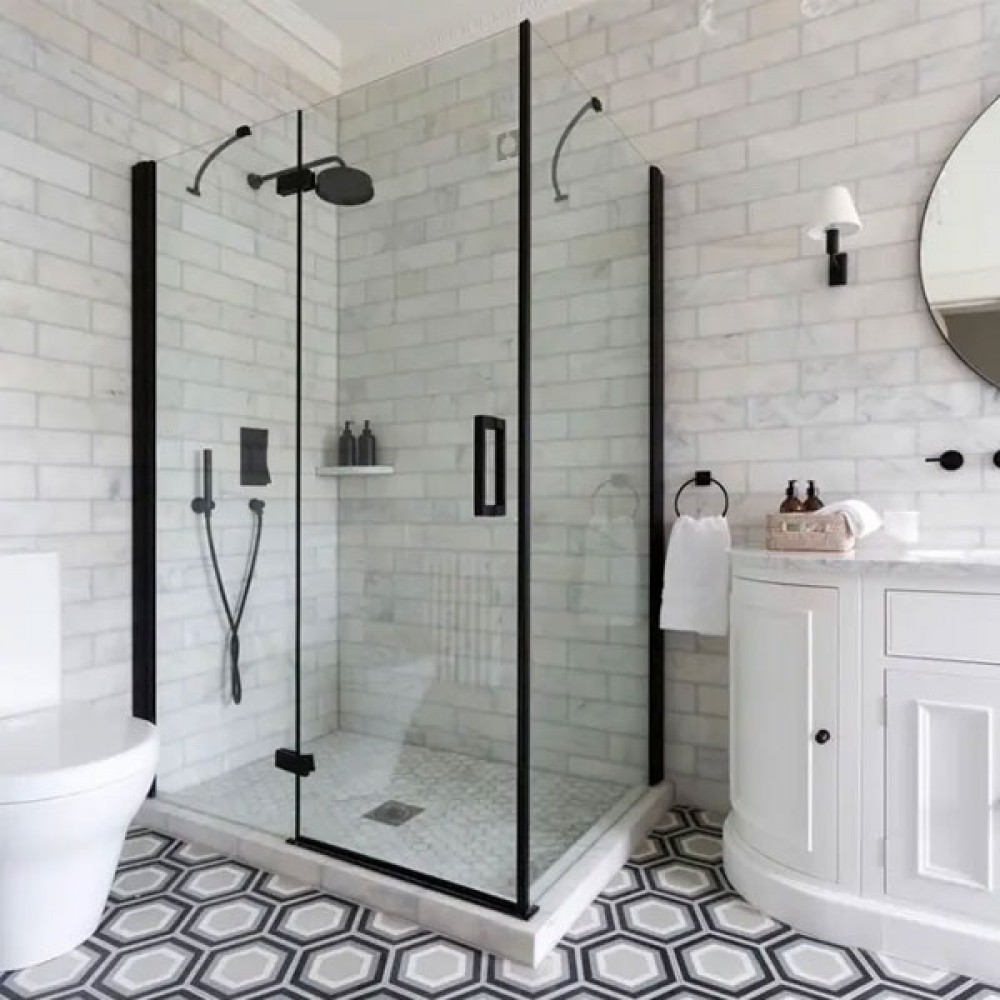Merlyn Black Hinge & Inline Door | BLKH1200SPH