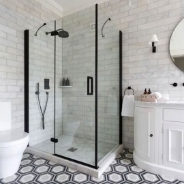 Merlyn Black Hinge & Inline Door | BLKH1200SPH