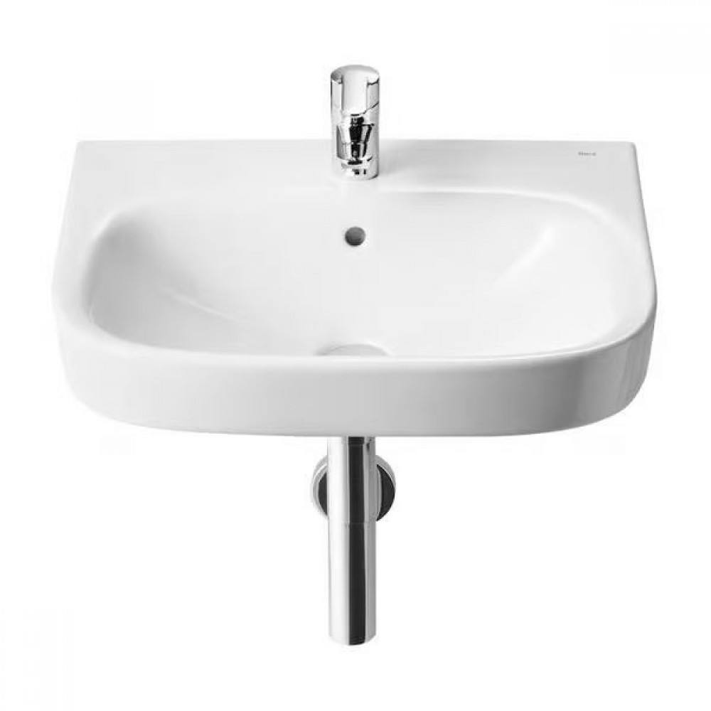 Roca Debba one tap hole basin 500mm White | A32599600U 