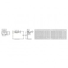 Roca Debba one tap hole basin 500mm White | A32599600U 