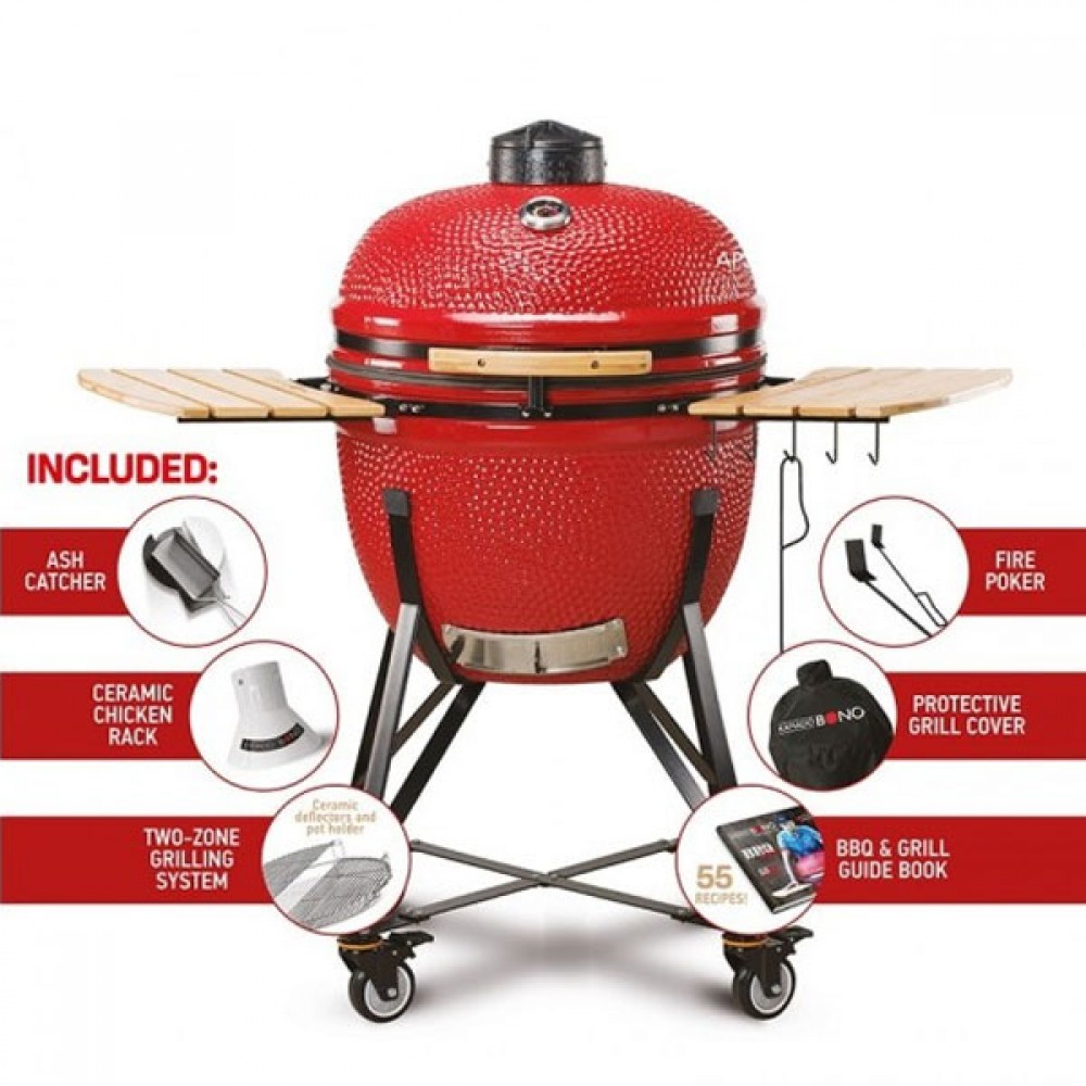Kamado Bono Grande BBQ Grill | 23" 