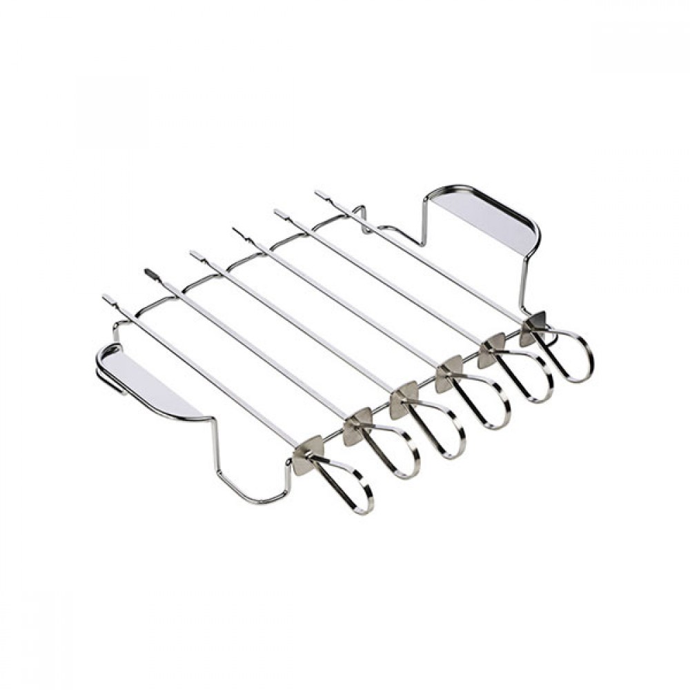 Kamado Grill Rack With 6 Skewers Set