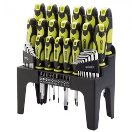Screwdriver, Hex Key & Bit Set | 44 Pce | 78619