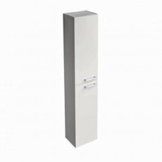 Tempo Column Unit- 2 Doors Gloss White | 300 x 235 x 1500mm 