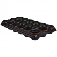 Growing Tray 9cm Round Pots | 18