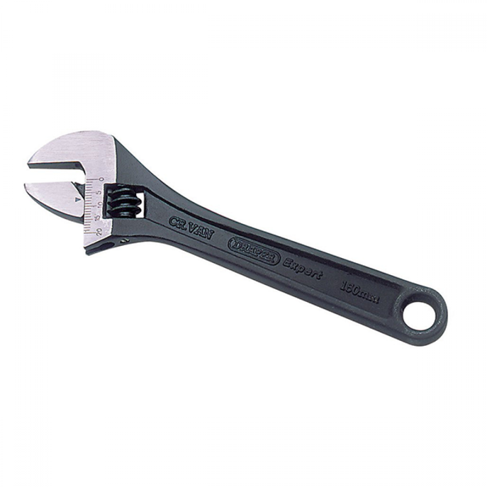 Draper 150mm Adjustable Wrench Black | 52679