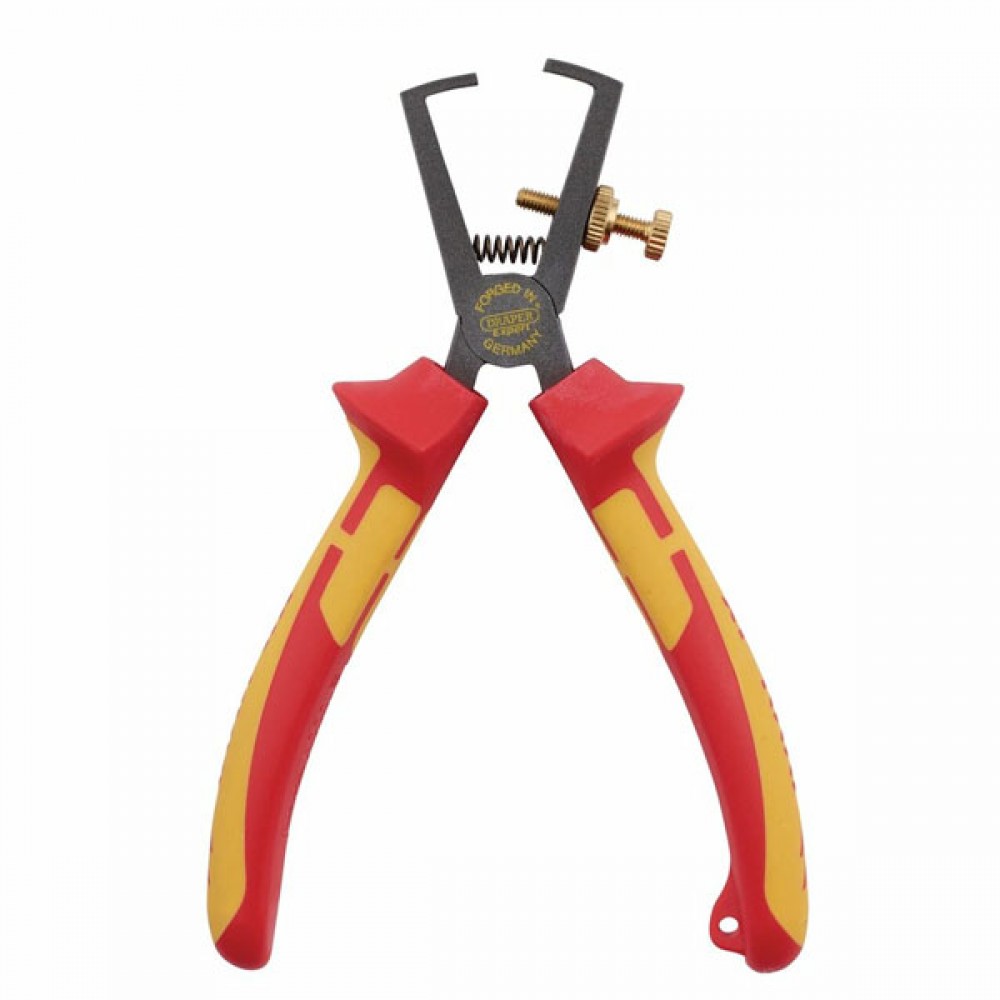 Draper XP1000 VDE Wire Strippers | Tethered | 160mm | 99057