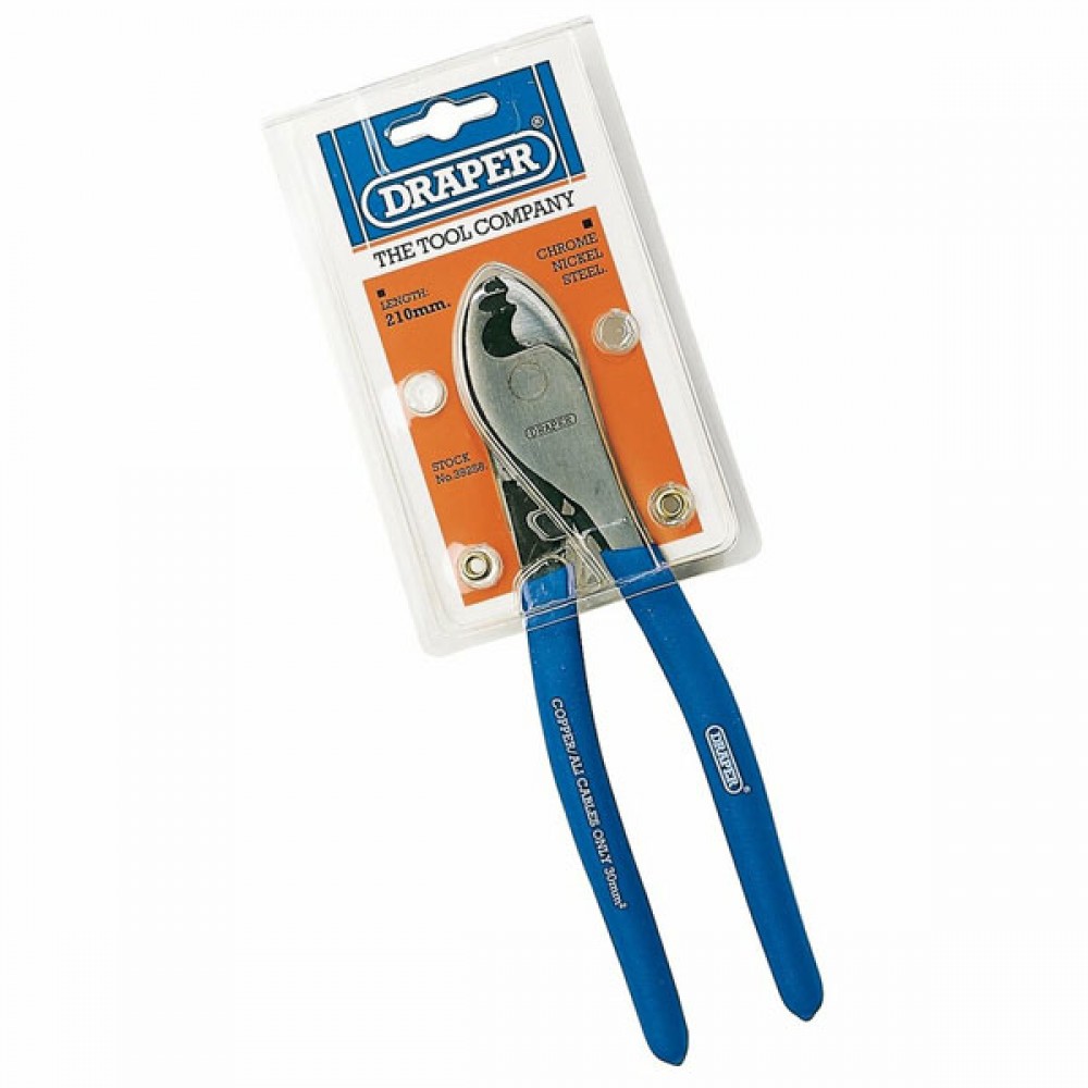 Draper Copper or Aluminium Cable Shears 210mm | 39258