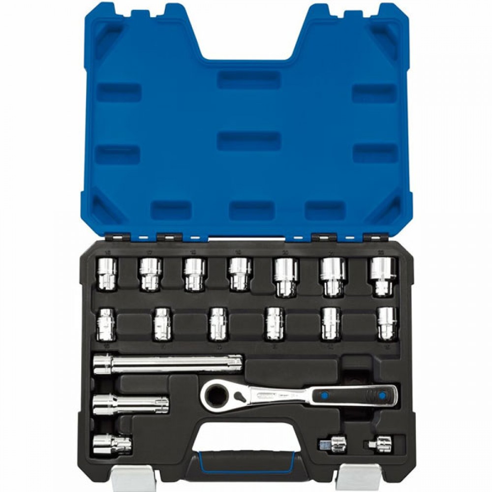Draper Go Through Metric Socket Set | 19 Piece | 16482
